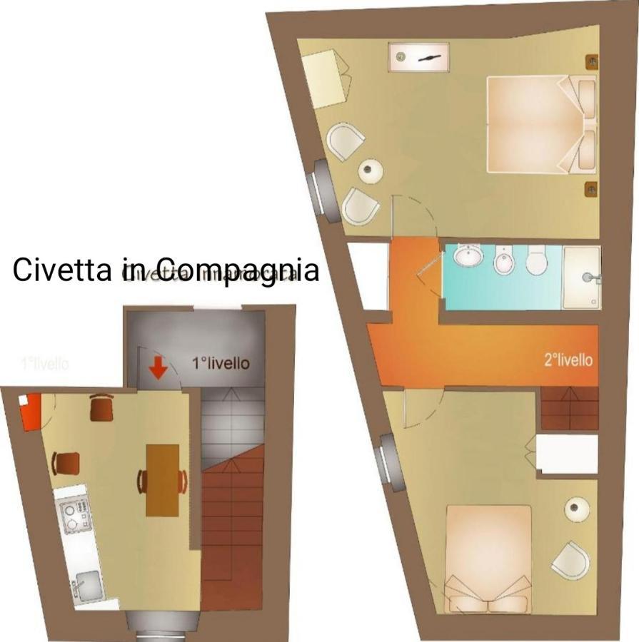 Le Residenze Ristori Apartment Cortona Ngoại thất bức ảnh